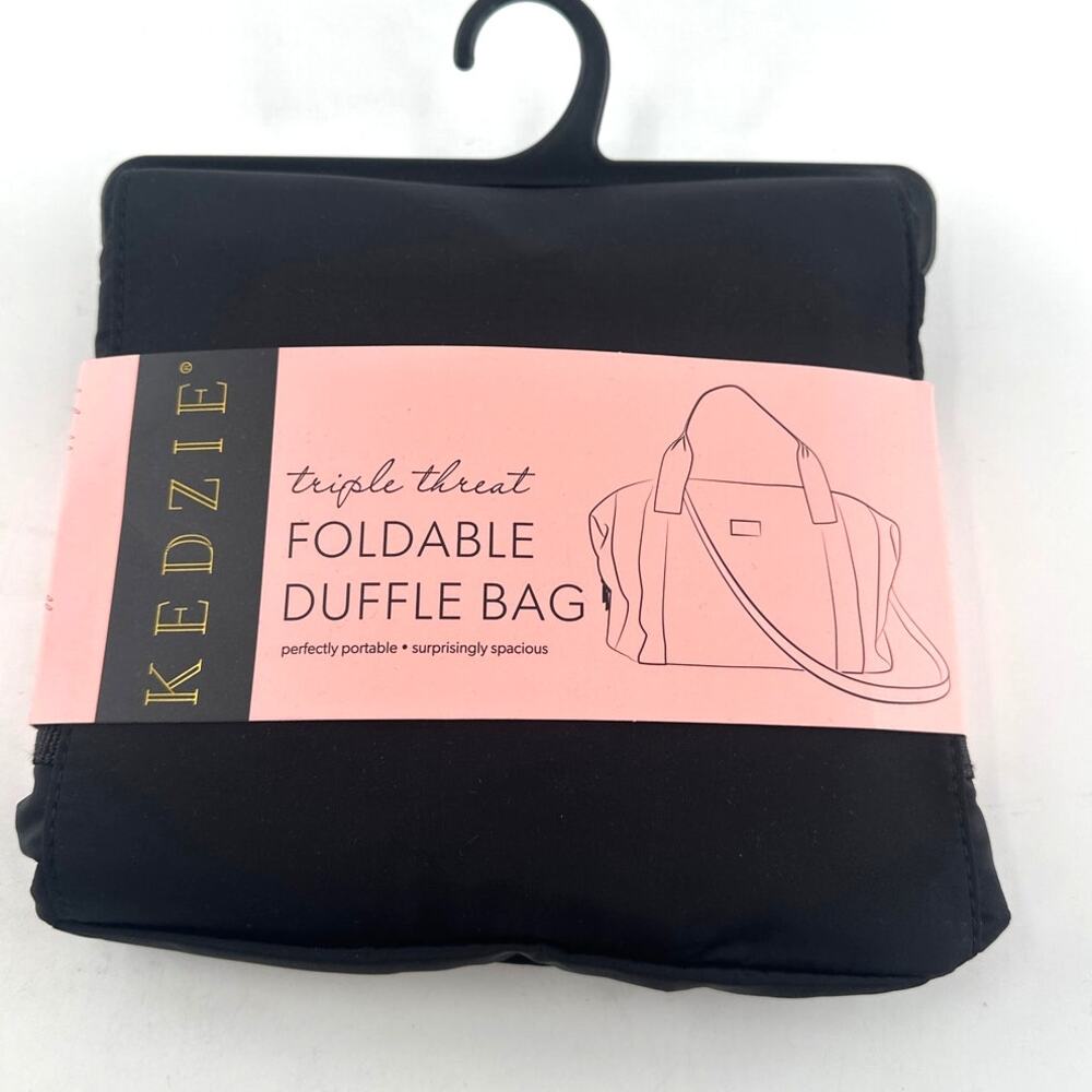Kedzie Triple Threat Foldable Duffle Bag One Size - Picture 3 of 8